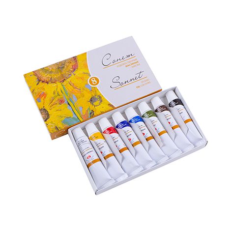 Farby olejne Sonnet, 8 kolorów x 10ml - 2